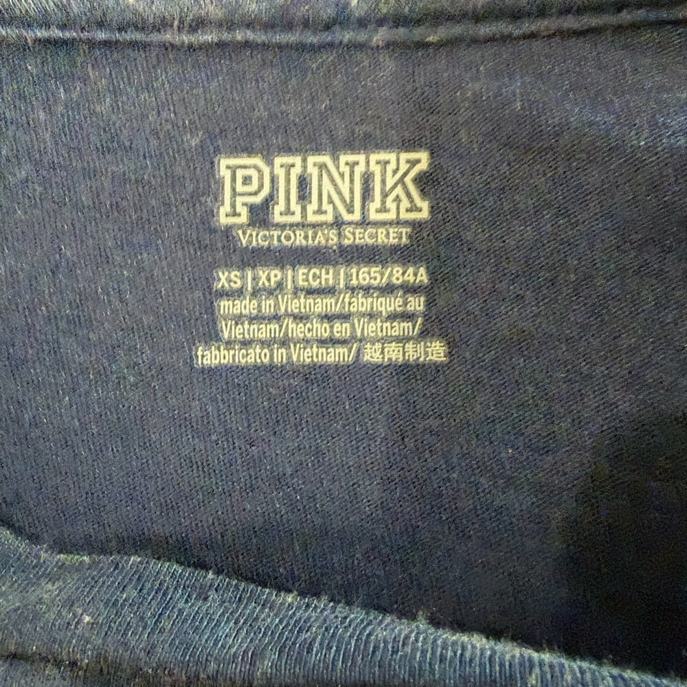 Victoria's Secret PINK Dark Blue Tee